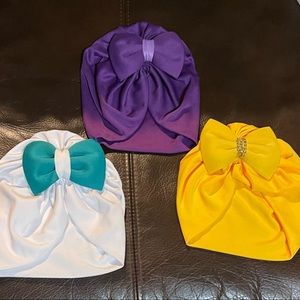 3 Baby girl cap hat